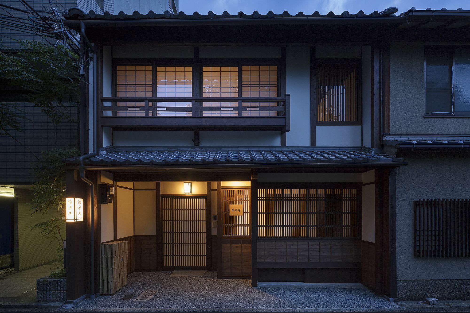 교토 Garaku An Machiya House 빌라 외부 사진