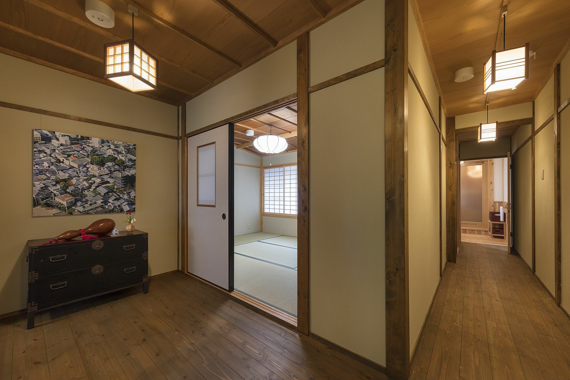 교토 Garaku An Machiya House 빌라 외부 사진