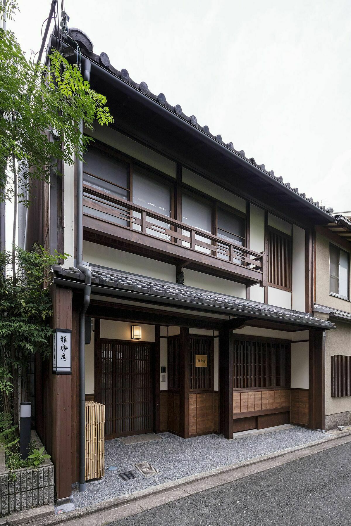 교토 Garaku An Machiya House 빌라 외부 사진