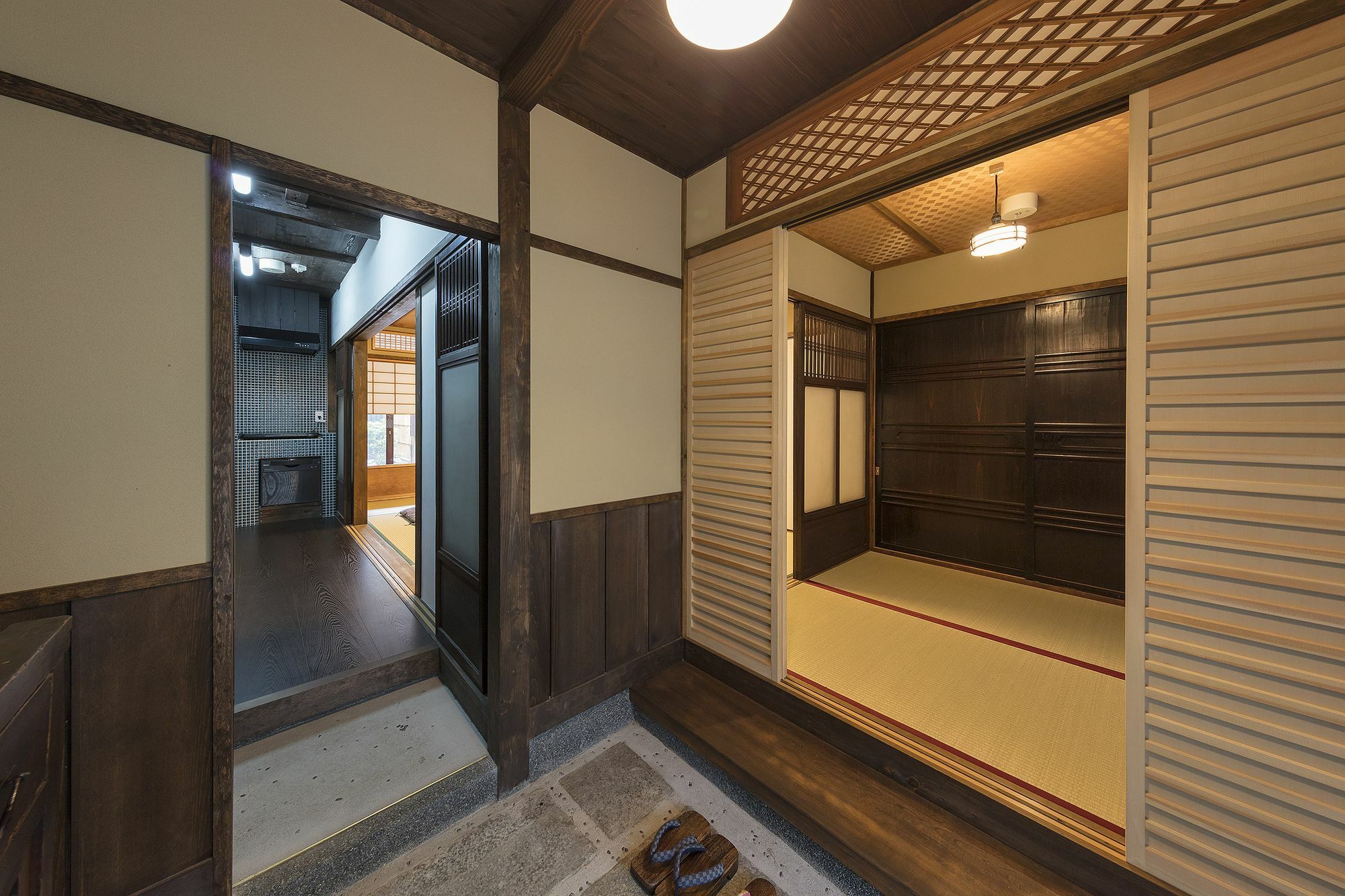 교토 Garaku An Machiya House 빌라 외부 사진