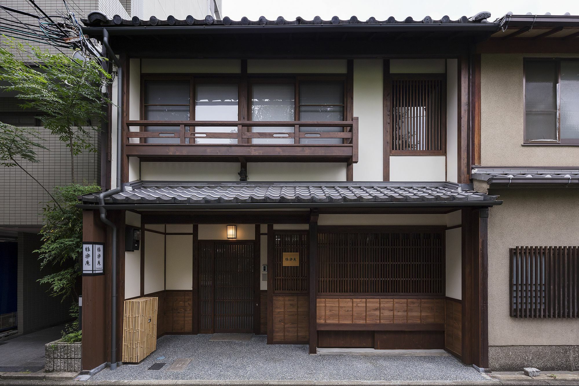 교토 Garaku An Machiya House 빌라 외부 사진