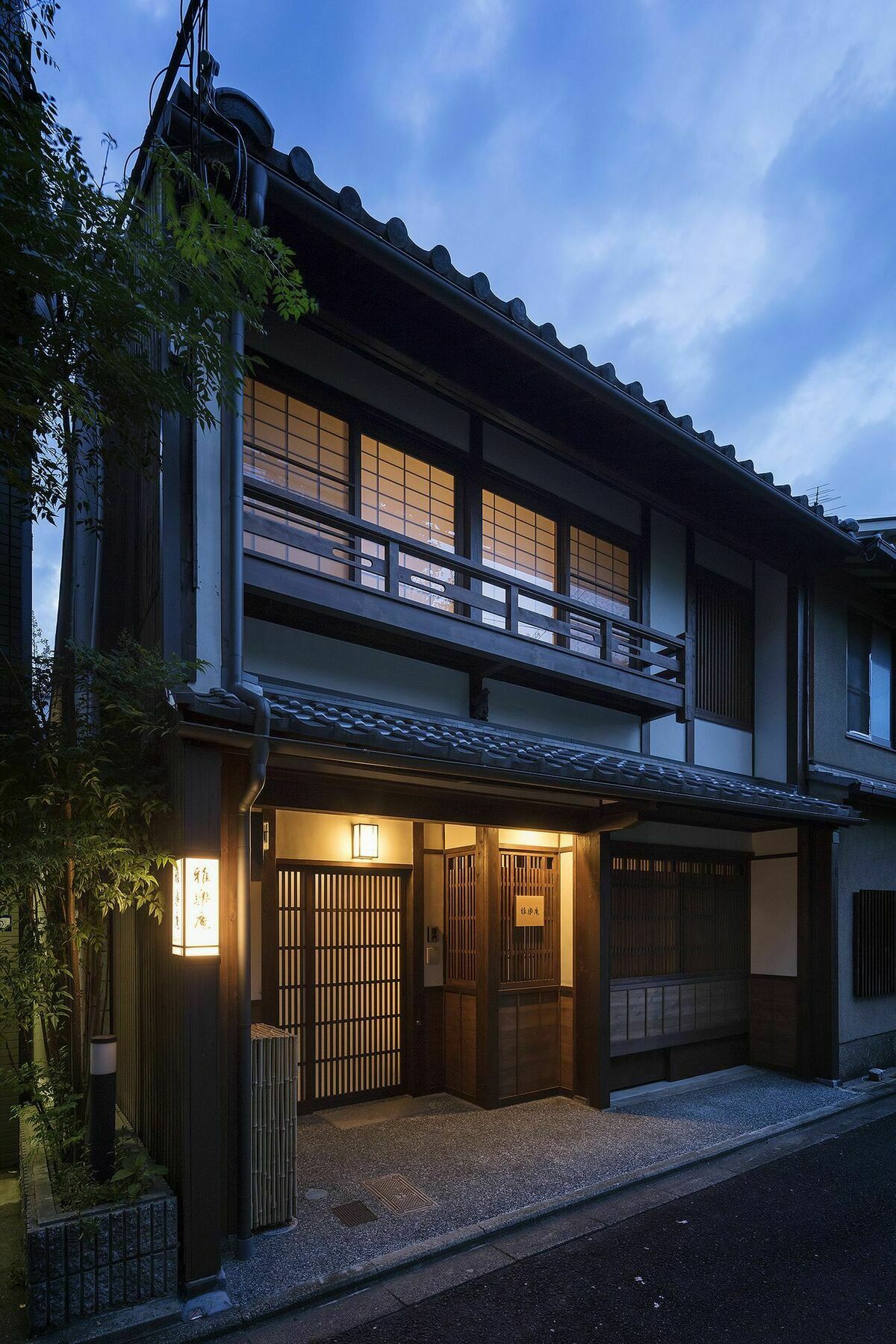 교토 Garaku An Machiya House 빌라 외부 사진
