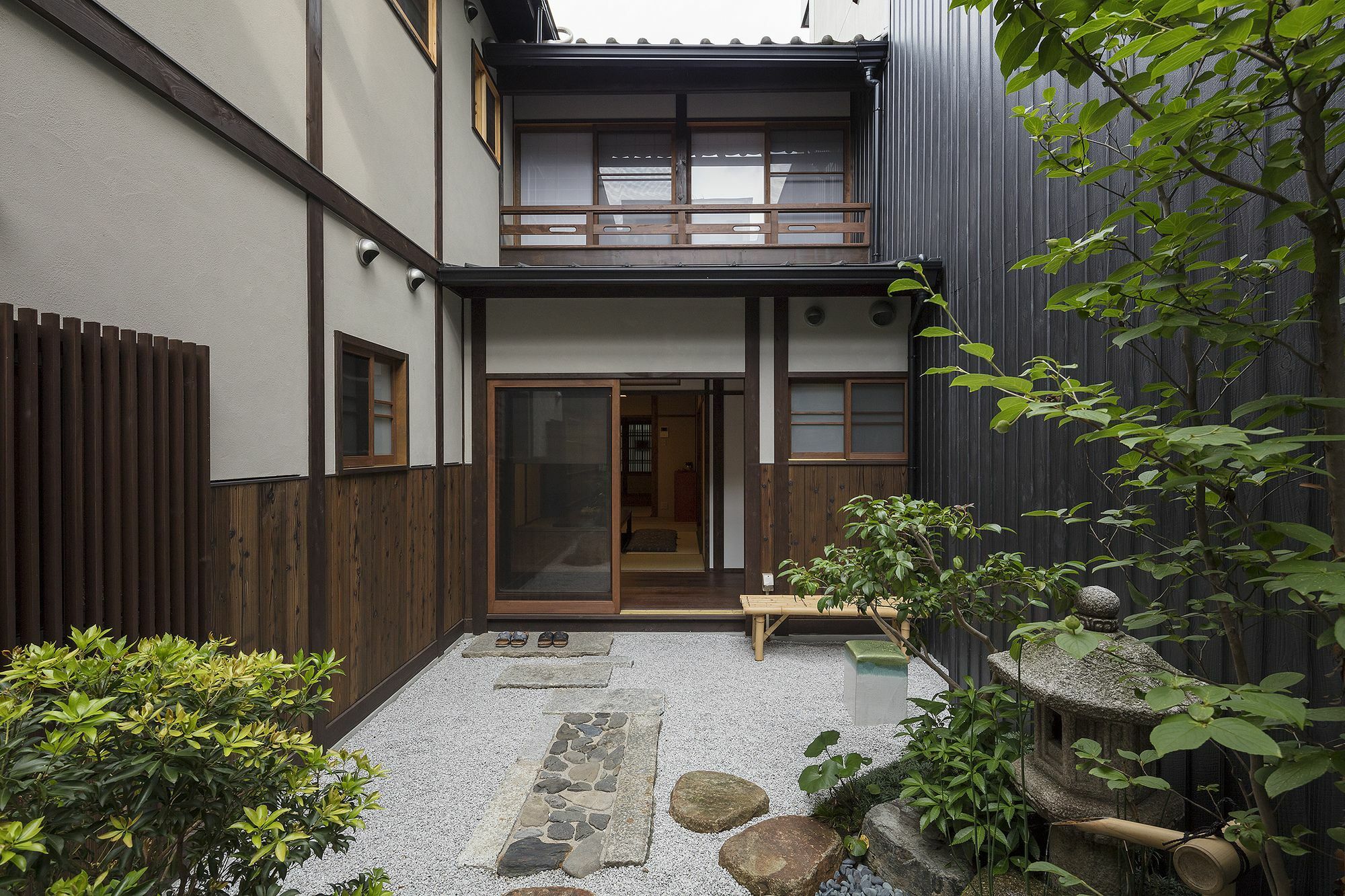 교토 Garaku An Machiya House 빌라 외부 사진